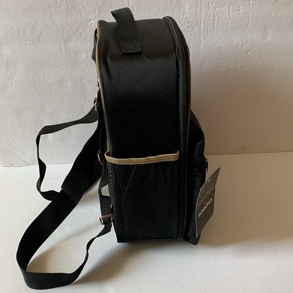 Harry Potter Backpack Black Velvet Insulated Mini Convertible Dark Arts NWT main image 9